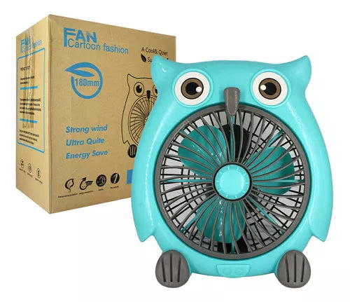 Ventilador Eléctrico Portátil Kawaii.
