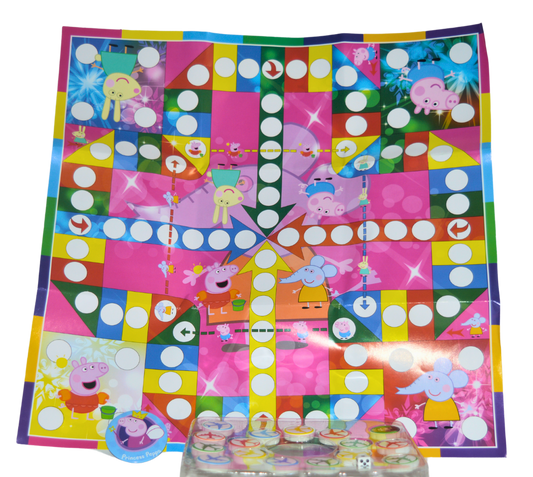 Peppa Pig Ludo – Juego de mesa familiar (2-4 jugadores)