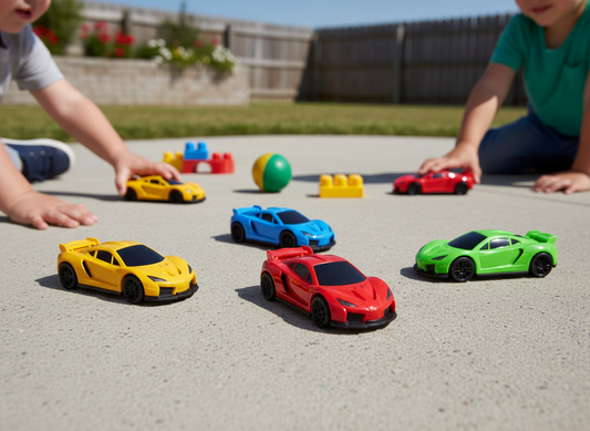 Set x4 Autos Racing a Fricción