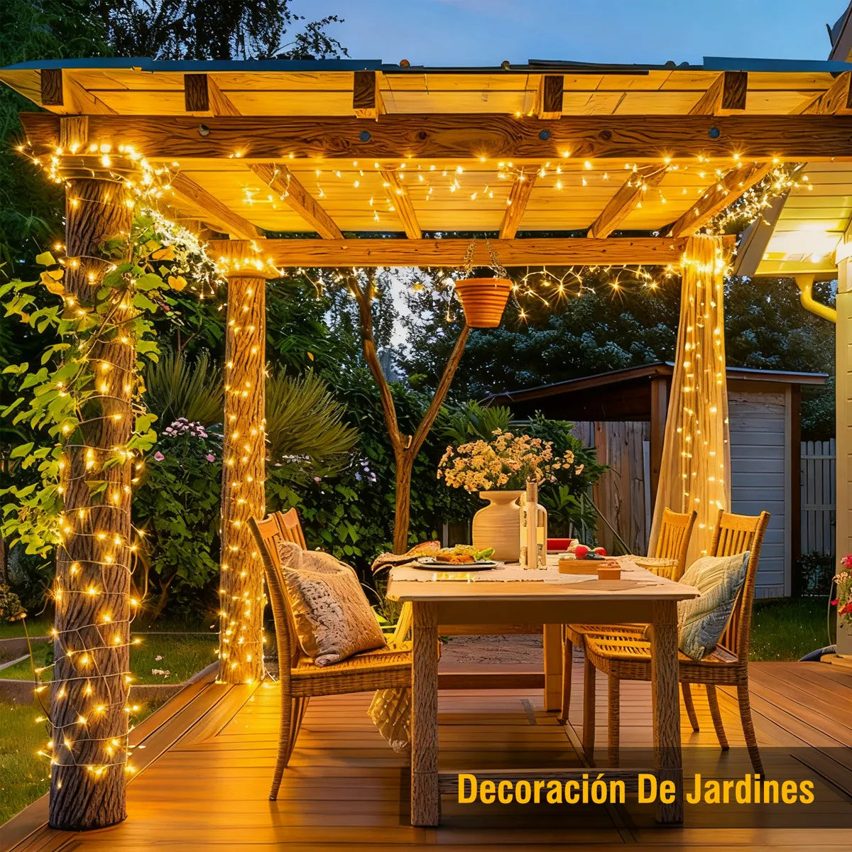 Luces Navidad 50m LED Cálidas