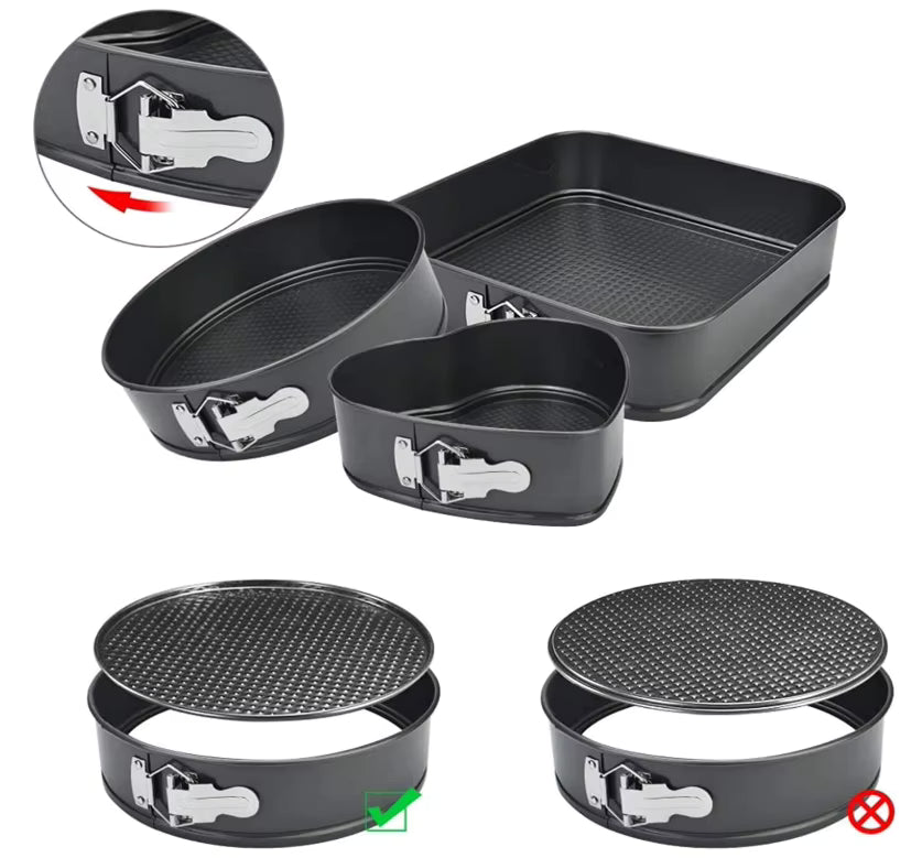 Set 3 Tarteras Desmontables