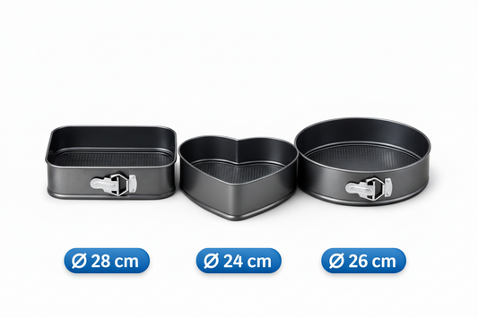 Set 3 Tarteras Desmontables